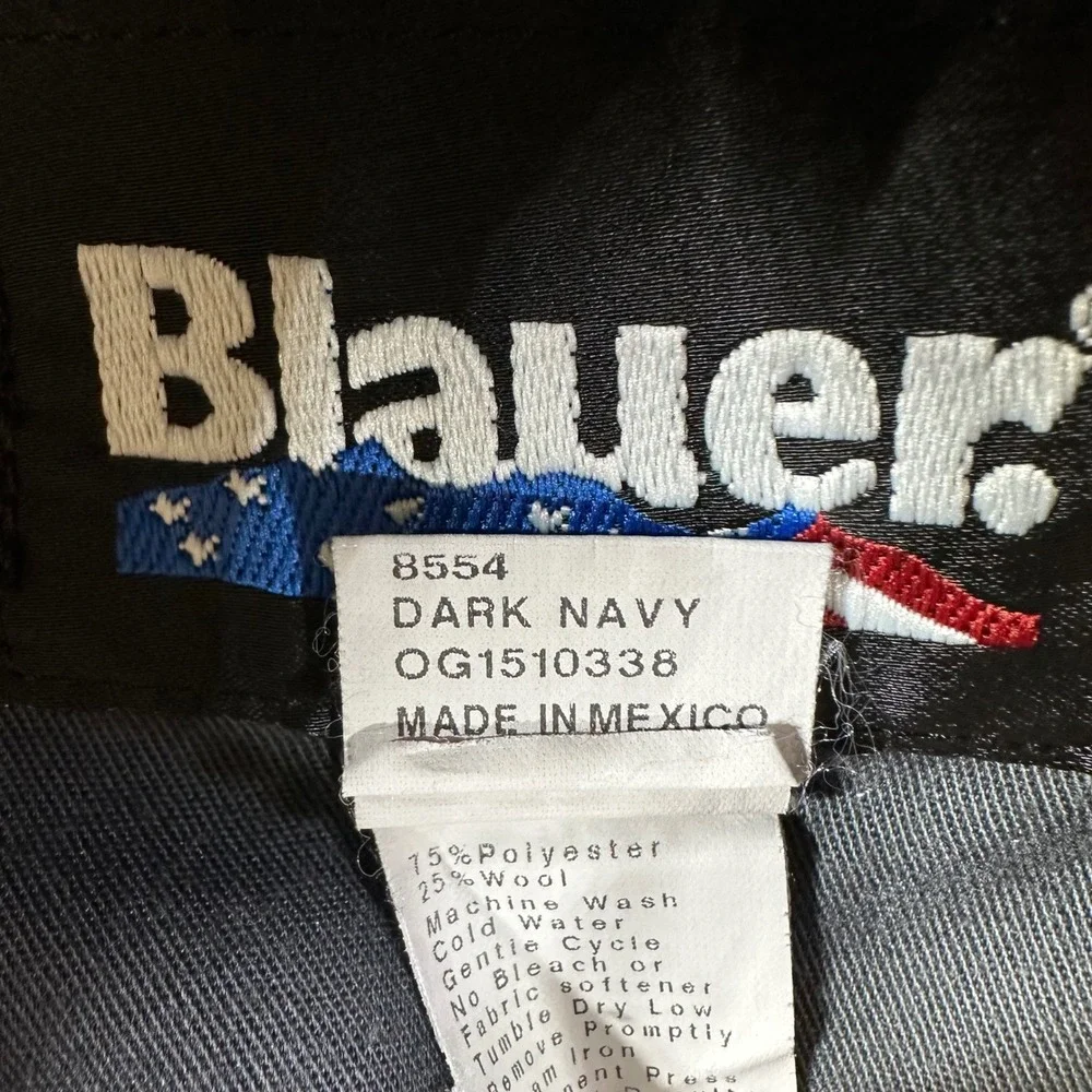 Blauer Tactical Uniform Pants Mens Size 36x28 Dark Navy Wool Blend Workwear